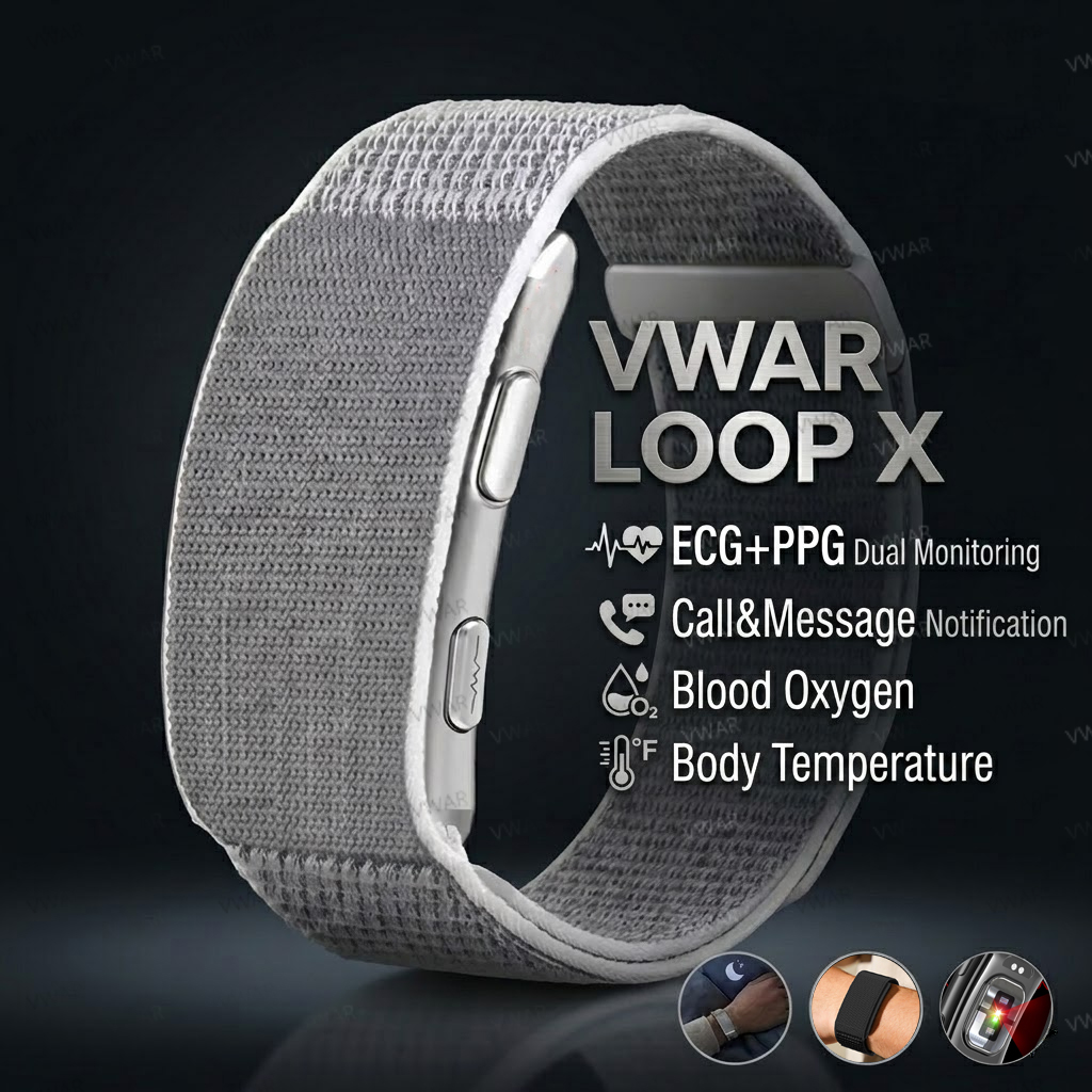 Xbody Health & Wellness Functional Integrative Medicine Office & Medical Spa Wayne - VWAR Loop X ECG 스마트 팔찌