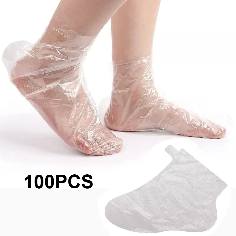 Detox Foot Patch - 100Pc 풋 마스크 커버 일회용 투명