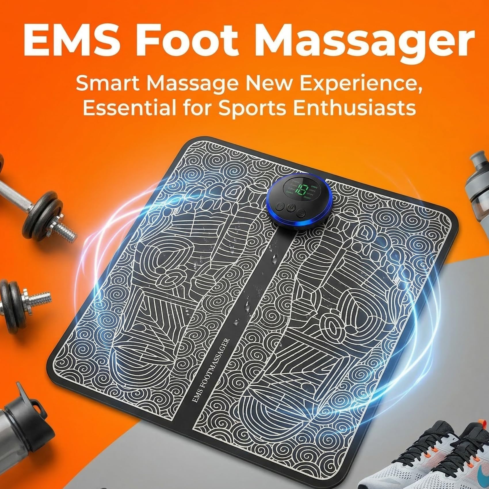 EMS 발 마사지 매트 TENS & PMS 발 자극기  - Ems Foot Massager 리뷰 및 가격