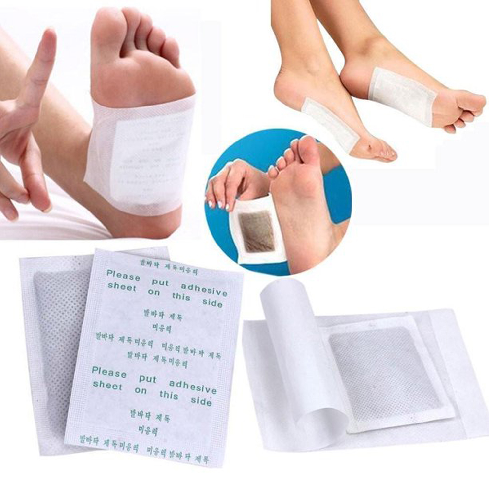 100 개/몫 해독 발 패치 접착 발 관리 도구와 대나 - Detox Foot Patch 리뷰 및 가격