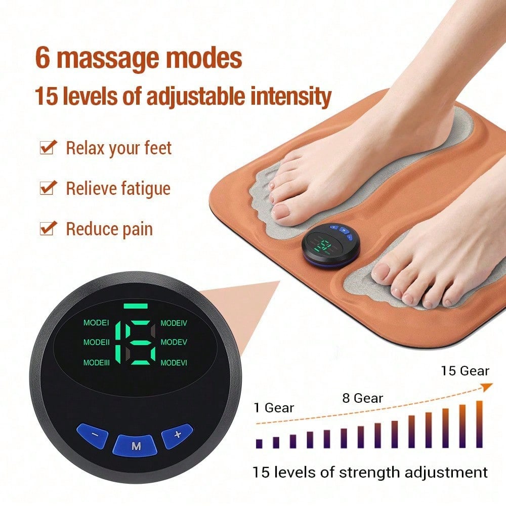 지능형 EMS 가정용 발 패드 펄스 경락 발 패드 미세 - Ems Foot Massager 리뷰 및 가격