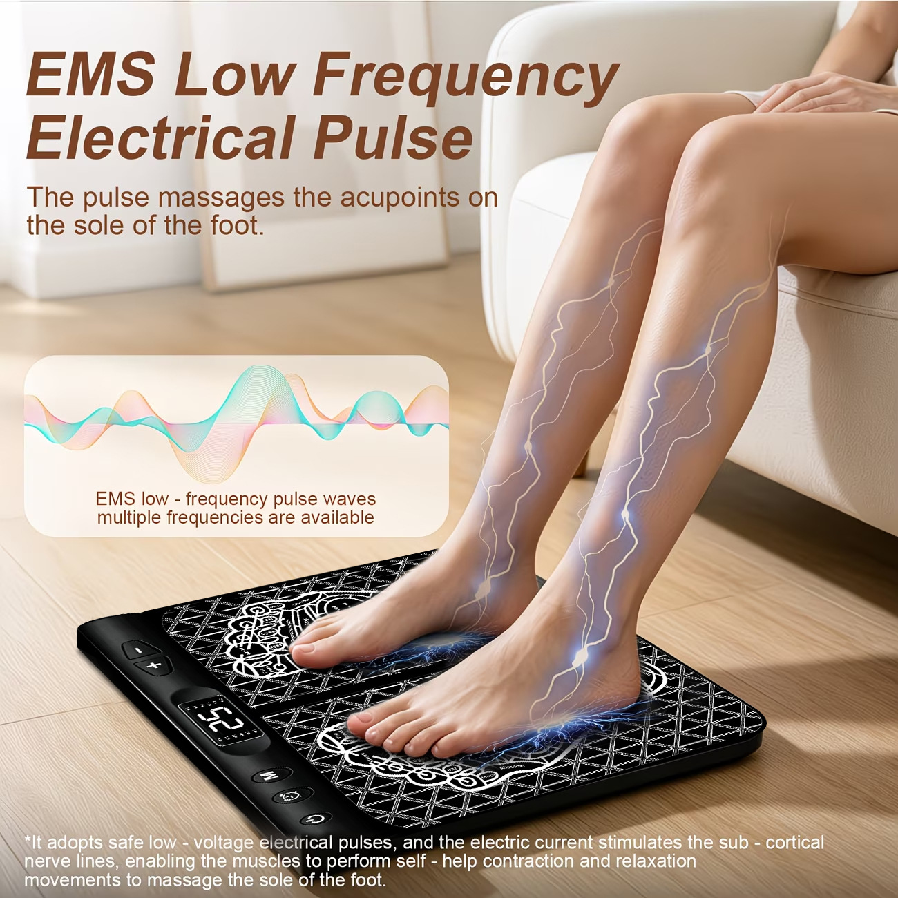 EMS 발 마사지 매트 - 통증 완화, 순환 치료를 위 - Ems Foot Massager 리뷰 및 가격