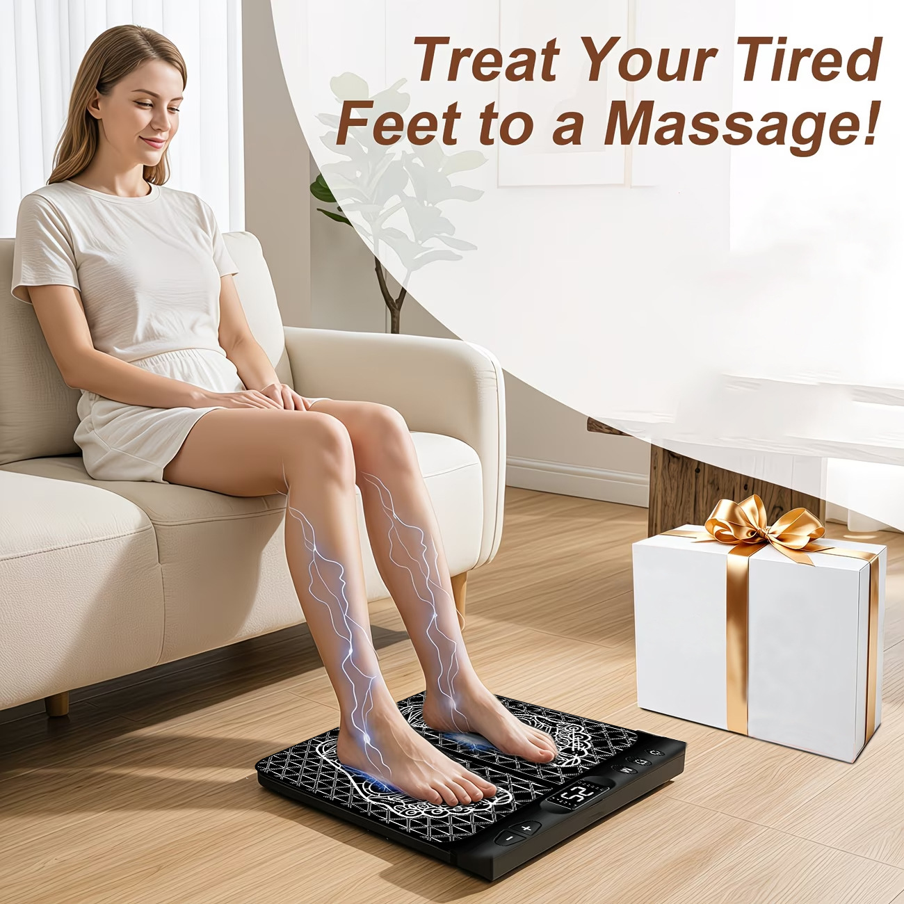 EMS 발 마사지 매트 - 통증 완화, 순환 치료를 위 - Ems Foot Massager 리뷰 및 가격