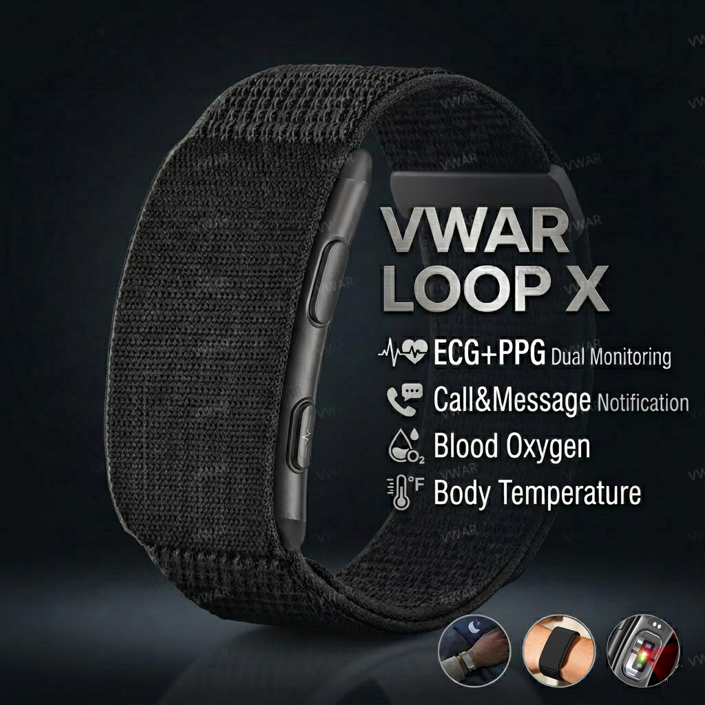 VWAR LOOP X ECG 스마트 팔찌 심박수 혈압  - Xbody Health & Wellness Functional Integrative Medicine Office & Medical Spa Wayne 리뷰 및 가격