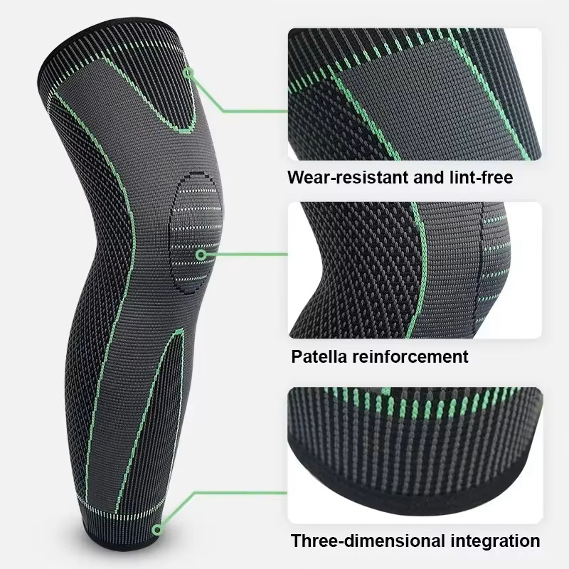 2개입 압박 무릎 보호대, 스트라이프 디자인 스포츠 슬 - Compression Knee Sleeve 리뷰 및 가격